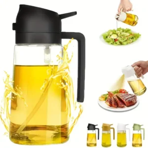 Oil Dispenser Seasoning Accessories Oil Cruet Bottle Oil Spray Kitchen Utensils for Kitchen Barbecue Oils Sprayer Container